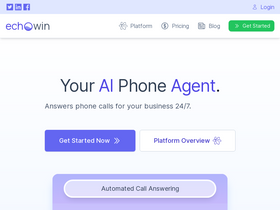 echowin - Revolutionize call management with AI-powered answering and workflow automation.