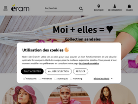 'eram.fr' screenshot