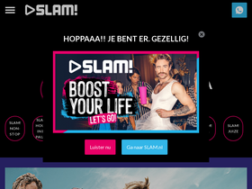 'slam.nl' screenshot