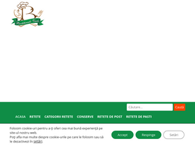 'bucatareselevesele.ro' screenshot