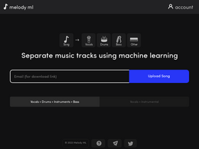 'melody.ml' screenshot