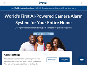 'kamihome.com' screenshot
