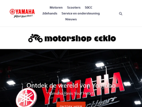 motorshop.be homepage screenshot