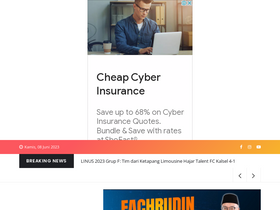 'suarapemredkalbar.com' screenshot