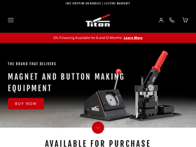 titanpress.co homepage screenshot