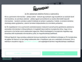 'ugytudjuk.hu' screenshot