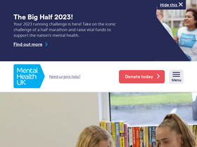 'mentalhealth-uk.org' screenshot