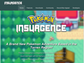 'p-insurgence.com' screenshot