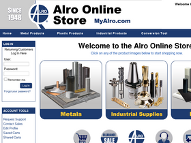 'myalro.com' screenshot