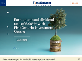 'firstontario.com' screenshot