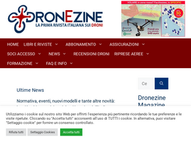 'dronezine.it' screenshot