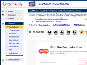 'lotto24.ch' screenshot