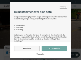 'andersenbiler.dk' screenshot