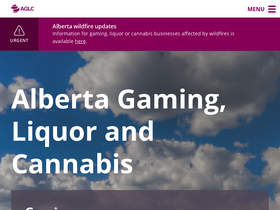 'aglc.ca' screenshot