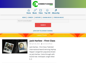 'connectloaded.com' screenshot