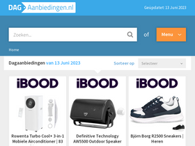 'dagaanbiedingen.nl' screenshot