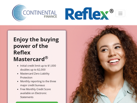 'reflexcardinfo.com' screenshot