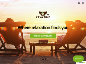kavatime.us homepage screenshot