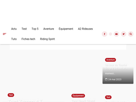 'a2riders.com' screenshot