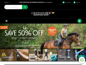 'greenhawk.com' screenshot