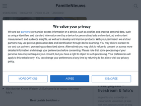 'familienieuws.com' screenshot