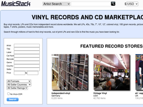 'musicstack.com' screenshot