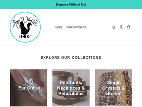 elegancewithoutend.com homepage screenshot