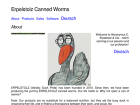 'erpelstolz.at' screenshot