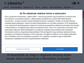 'liked.hu' screenshot