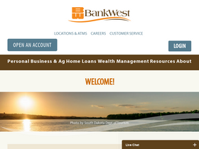 'bankwest-sd.bank' screenshot