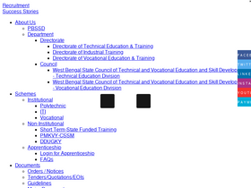 'pbssd.gov.in' screenshot