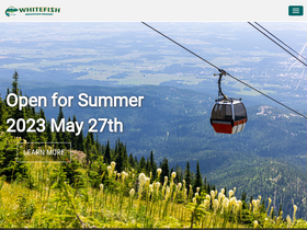 'skiwhitefish.com' screenshot