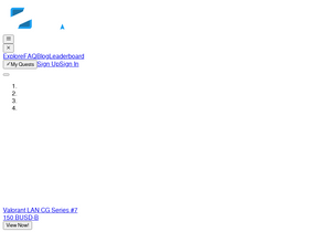 'communitygaming.io' screenshot
