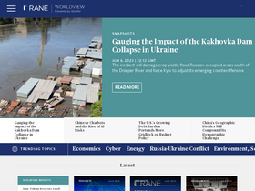 'stratfor.com' screenshot