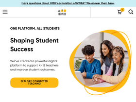 'hmhco.com' screenshot