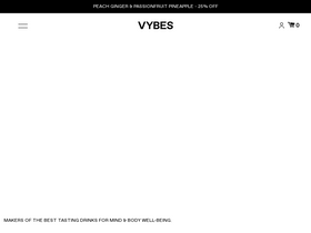 idrinkvybes.com website screenshot