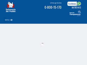 'defensoria.gob.pe' screenshot