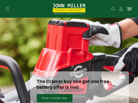 Johnmillerltd homepage screenshot