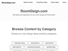 'roomdsign.com' screenshot