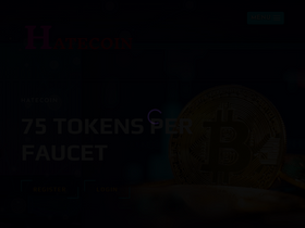 'hatecoin.me' screenshot