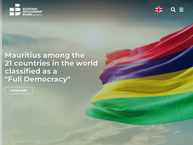 'edbmauritius.org' screenshot