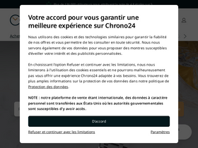 'chrono24.fr' screenshot