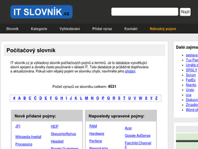 'it-slovnik.cz' screenshot