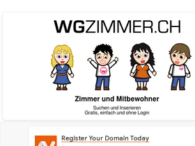 'wgzimmer.ch' screenshot