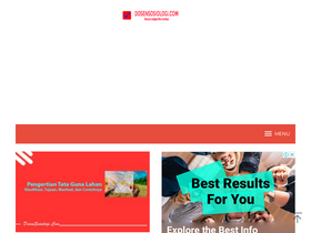 'dosensosiologi.com' screenshot