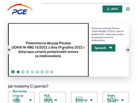 'pge-obrot.pl' screenshot
