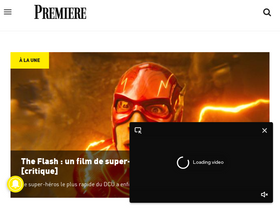 'premiere.fr' screenshot