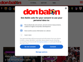 'donbalon.com' screenshot