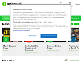'informuji.cz' screenshot