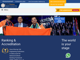 'cgu-odisha.ac.in' screenshot